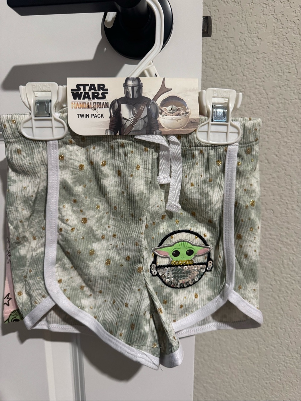 Star Wars The Mandalorian Baby Yoda/ Grogu Shorts - Twin Pack